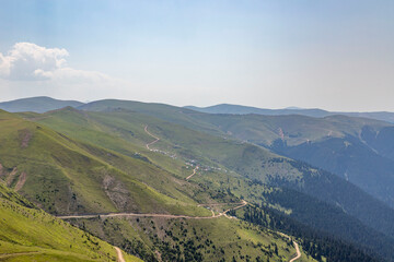Fototapeta premium Wonderful plateau views with the lush nature of the Black Sea, Gumushane