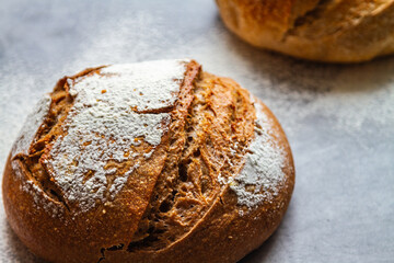 Pão de fermentação natural spelta