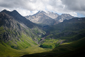 landscape with mountains