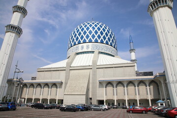Obraz premium View of Blue Mosque, Malaysia