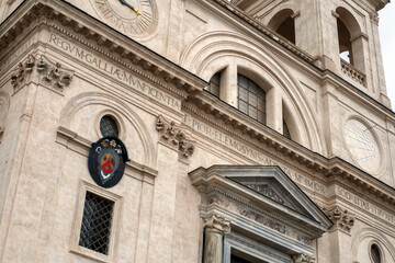 A street in Rome on a summer day