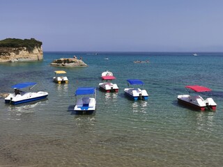 boats on the beach