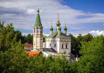 Fototapeta na wymiar Church of the Life-Giving Trinity in Serpukhov, Russia