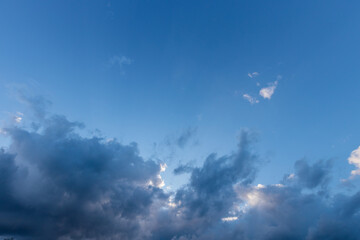 Blue Sky with clouds for Sky Replacement