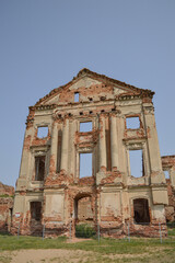 Ruins of the palace complex of the 15-18 centuries in Ruzhany