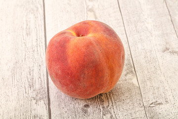Fresh ripe sweet peach fruit