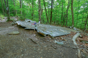 Crashed Wreckage of Military Strategic Nuclear Cold war B52 Bomber