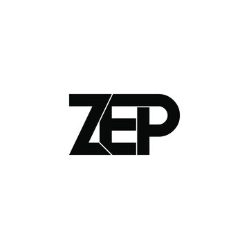 zep letter initial monogram logo design