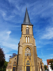 Fototapeta na wymiar St.-Cornelius-and-Cyprianus-church in Lippborg