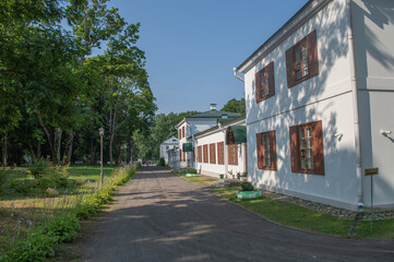 Fototapeta na wymiar The Oginsky manor of the 19th century