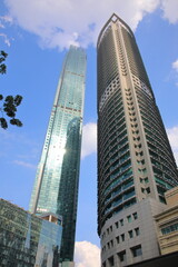 Fototapeta na wymiar Buildings in Kuala Lumpur, Malaysia