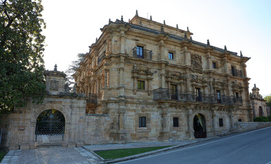 Fototapeta na wymiar Palacio de Soñanes, Villacarriedo, Cantabria, España