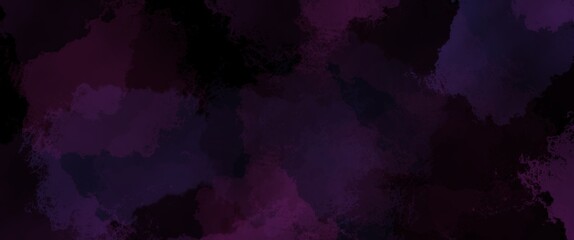 purple background with clouds