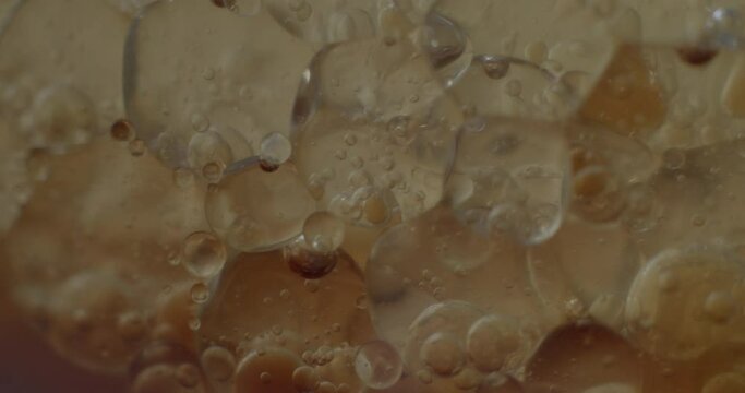 Bubbles implosion