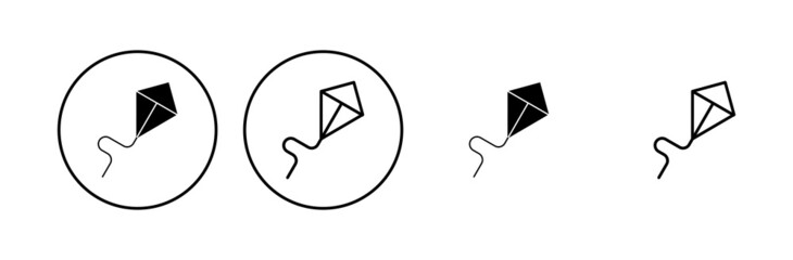 Kite icon set. kite vector icon. © AAVAA