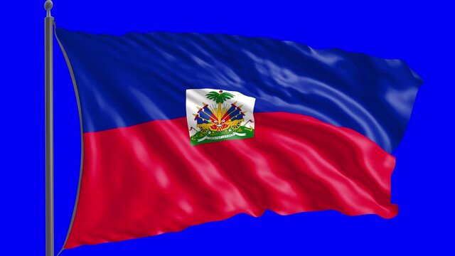 Flag of Haiti with alpha channel.
