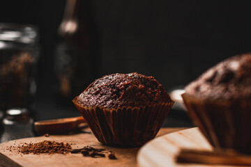 Cupcake horneado
