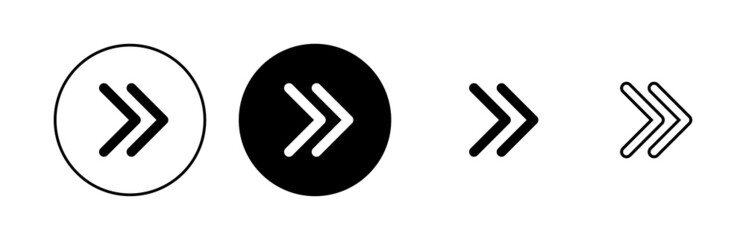 Arrow icons set. Arrow symbol. Arrow vector icon