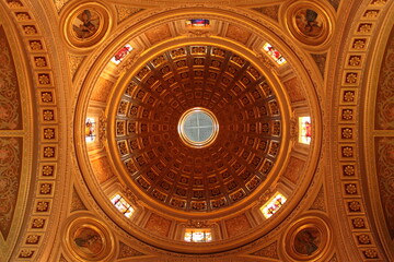 Obraz premium Cúpula catedral.