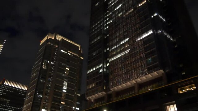東京　大手町　丸の内　夜景（2021年6月）