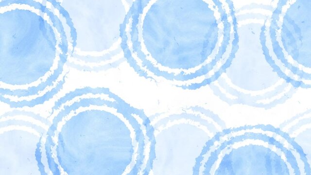 夏風景 水面 思い出 イラストアニメーション BG02