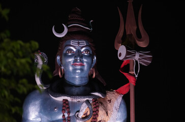statue of lord shiva, Shiva in Hindu mythology, one of the supreme gods