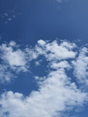 blue sky with clouds
