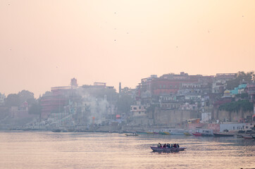 Fototapeta na wymiar The Holy City Of Varanasi, India