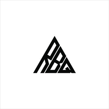 RBQ letter logo creative design. RBQ unique design