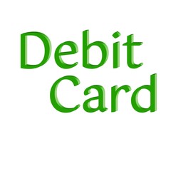 Fototapeta premium Debit cart letter business bank