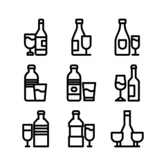 drink icon or logo isolated sign symbol vector illustration - high quality black style vector icons
