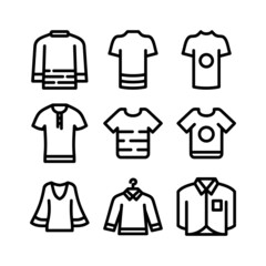 clothes icon or logo isolated sign symbol vector illustration - high quality black style vector icons
