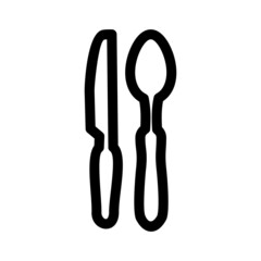 eat icon or logo isolated sign symbol vector illustration - high quality black style vector icons
