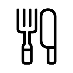 eat icon or logo isolated sign symbol vector illustration - high quality black style vector icons
