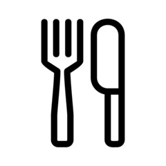 eat icon or logo isolated sign symbol vector illustration - high quality black style vector icons

