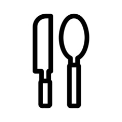 eat icon or logo isolated sign symbol vector illustration - high quality black style vector icons
