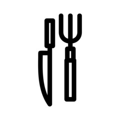 eat icon or logo isolated sign symbol vector illustration - high quality black style vector icons
