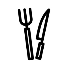 eat icon or logo isolated sign symbol vector illustration - high quality black style vector icons

