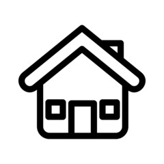 house icon or logo isolated sign symbol vector illustration - high quality black style vector icons
