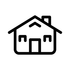 house icon or logo isolated sign symbol vector illustration - high quality black style vector icons

