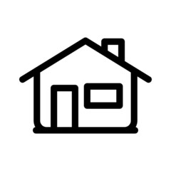 house icon or logo isolated sign symbol vector illustration - high quality black style vector icons
