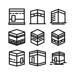 kabah icon or logo isolated sign symbol vector illustration - high quality black style vector icons
