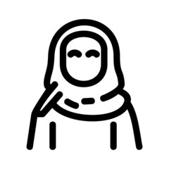 woman icon or logo isolated sign symbol vector illustration - high quality black style vector icons
