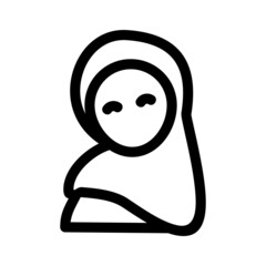 woman icon or logo isolated sign symbol vector illustration - high quality black style vector icons

