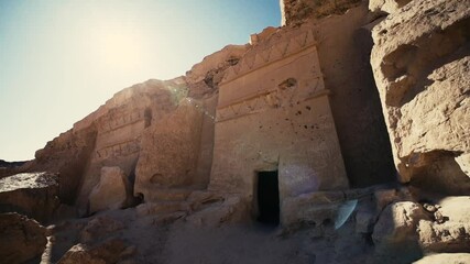 An old city in Saudi Arabia Close to Ala