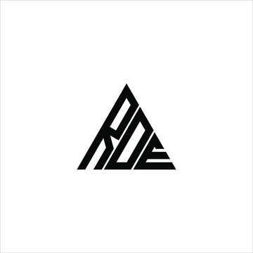 RDE letter logo creative design. RDE unique design, ROE letter logo creative design. ROE unique design
