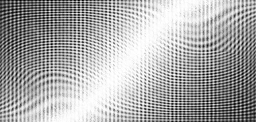 Light gradient halftone dots grunge wide background
