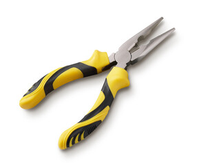 Obraz premium Hand tool. Pliers isolated on white background