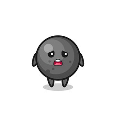 disappointed expression of the cannon ball cartoon