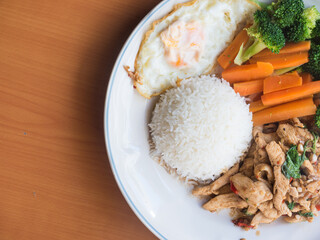 healthy and balanced dish